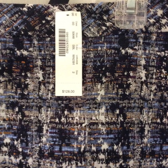 NEW J Crew Collection guilded tweed mini skirt - Picture 3 of 4